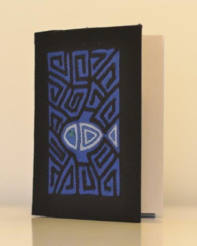 A5 blau fisch