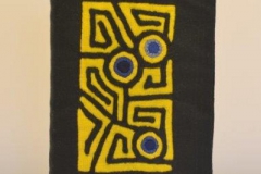 A5 gelb kreis