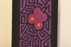 A5 lila schmetterlingl