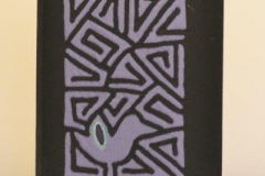 A5 lila vogel