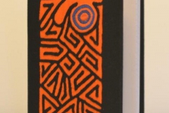 A5 orange schnegge